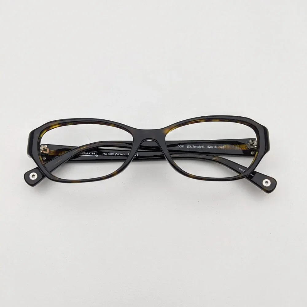 🕶️Coach HC6009 5001 Eyeglasses 52/16 135 /ALI827🕶️